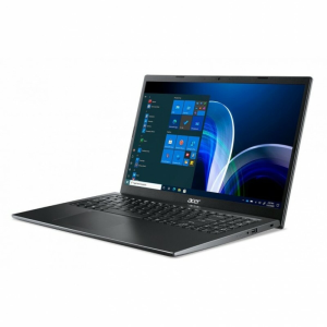 Ordinateur portable ACER Extensa 15 EX215-53G-53R5 ouvert sur fond blanc, menu de démarrage de Windows 10, clavier et pavé tactile visibles.