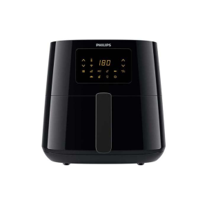 Airfryer Philips Spectre XL HD9280/70 noir avec écran digital et commandes tactiles, vu chez vente PC Guyane Est.