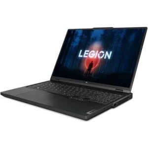 PORTABLE GAMING LENOVO LEGION 5 15IMH05H NOIR open screen, dark forest, 'LEGION' over figure in red circle, en vente boutique locale.